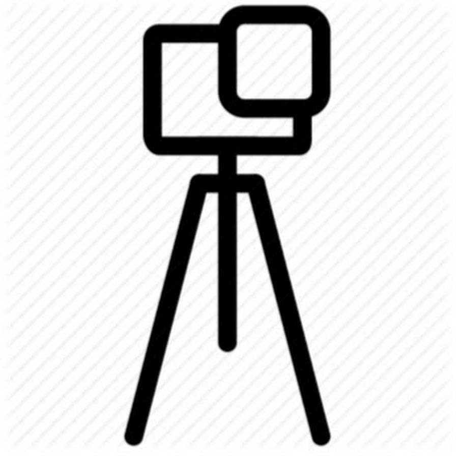 Иконки фотокамера на штативе