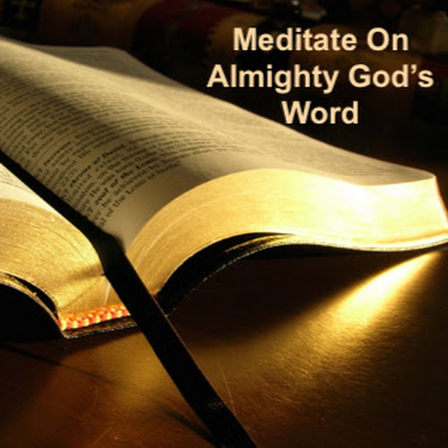 Meditate On The Word Of GOD 