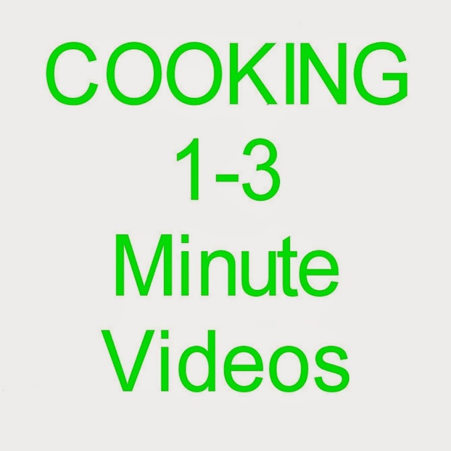 COOKING 1-3 Minute Videos - YouTube