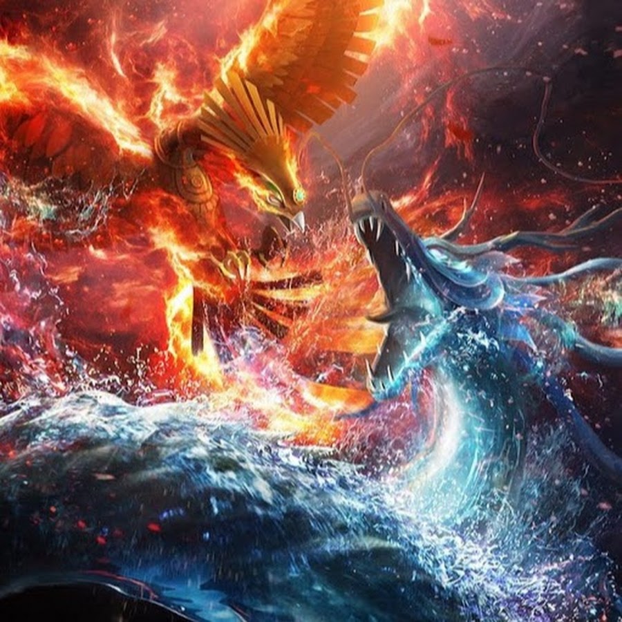 Огонь против воды. Ледяной Феникс vs Феникс. Сузаку дракон Феникс. Огненный дракон. Водяной дракон.