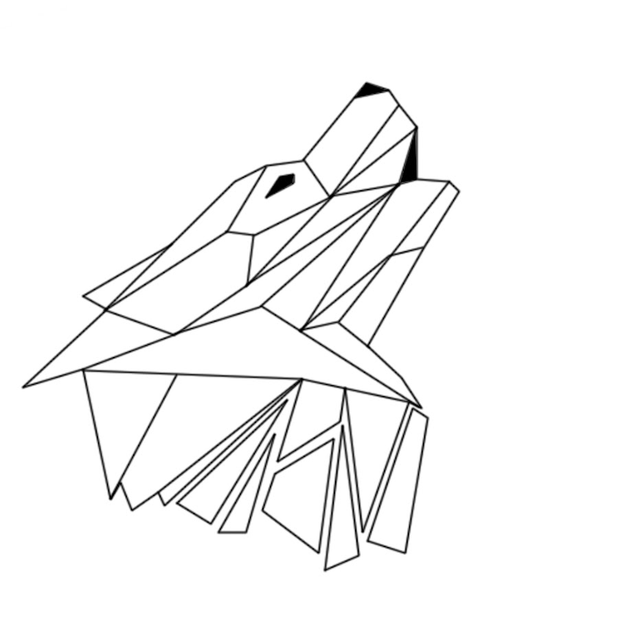 Рисунки прямыми линиями