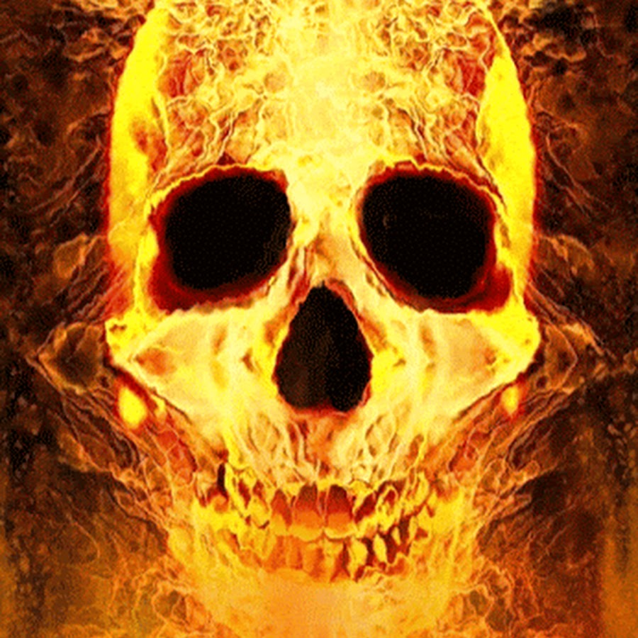 Картинки огненный скелет