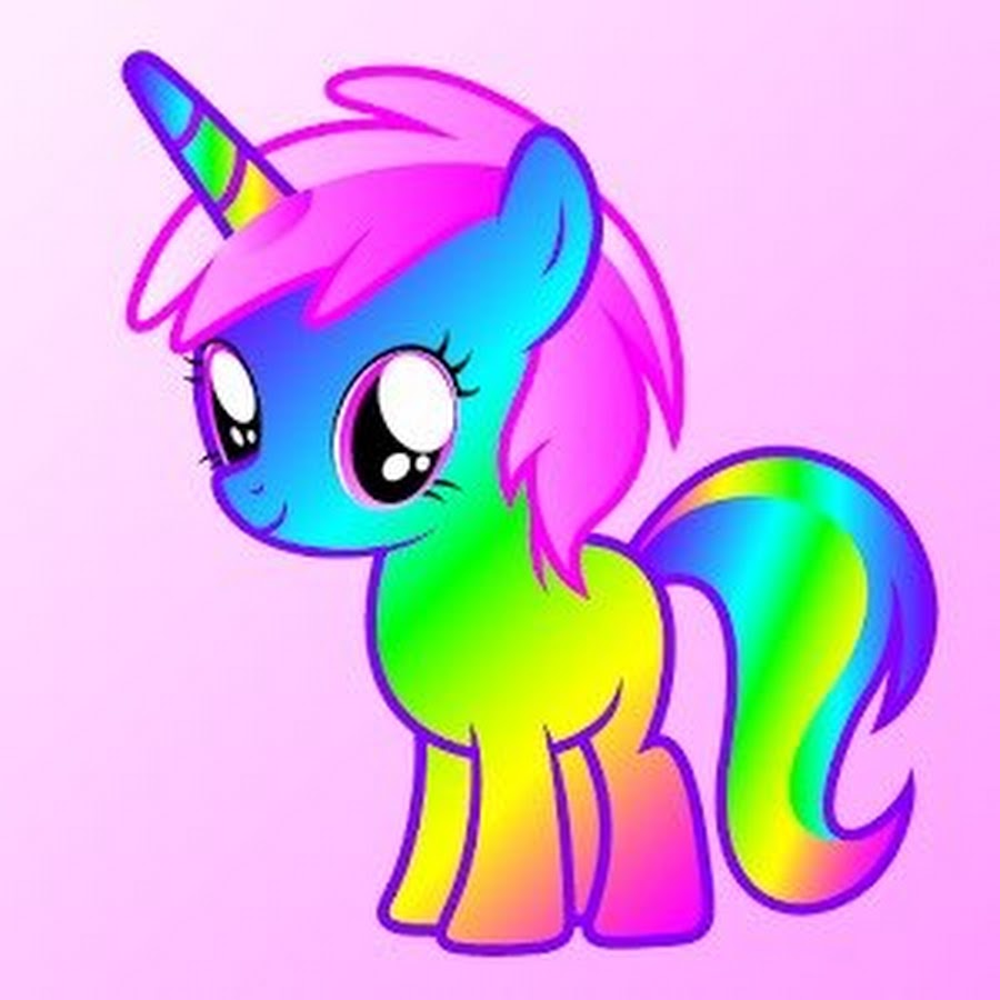 Rainbow Unicorn Glitter glam - YouTube