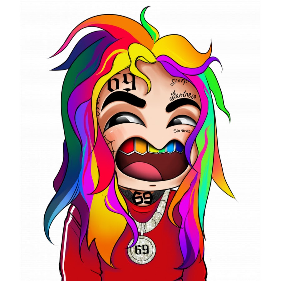6ix9ine мультяшный 2021