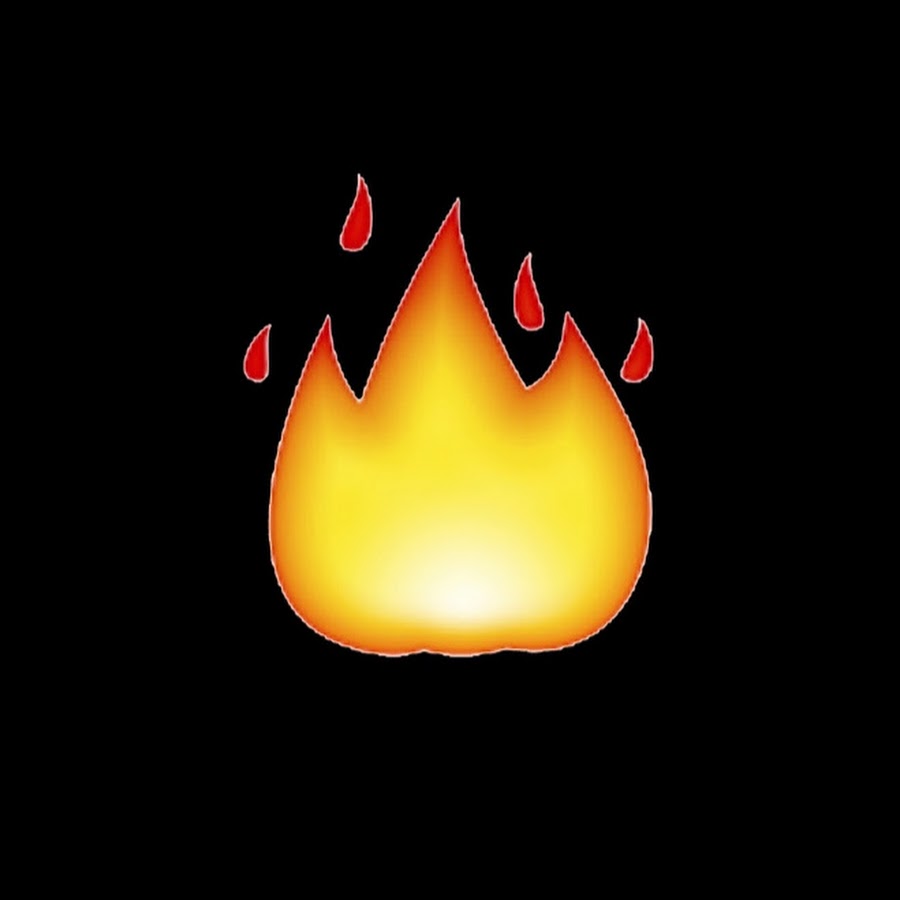 Картинка смайла огонь