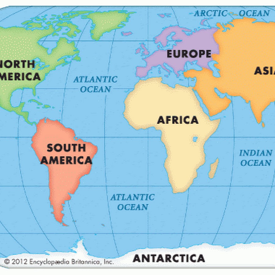 How Many Continents Are There YouTube