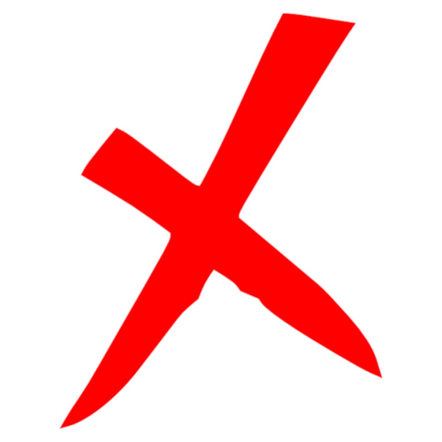Красный крестик без фона