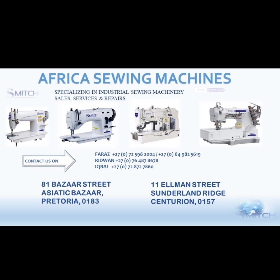 Africa sewing machines YouTube