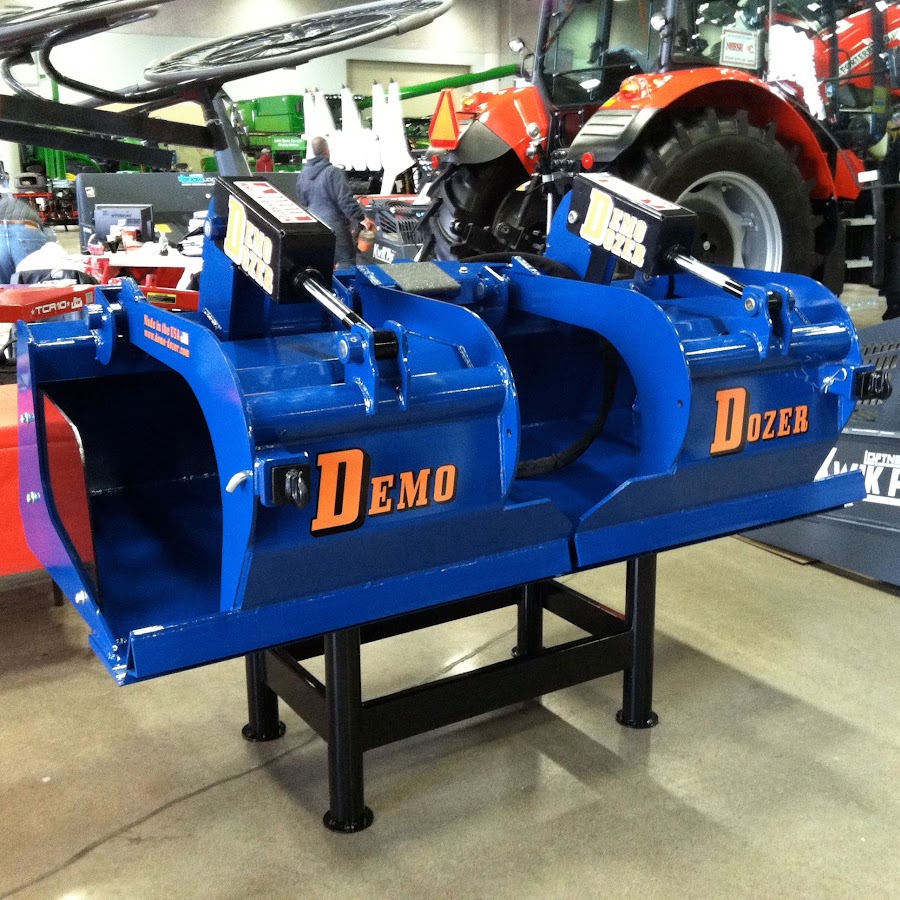 DemoDozer Skid Steer Attachment YouTube