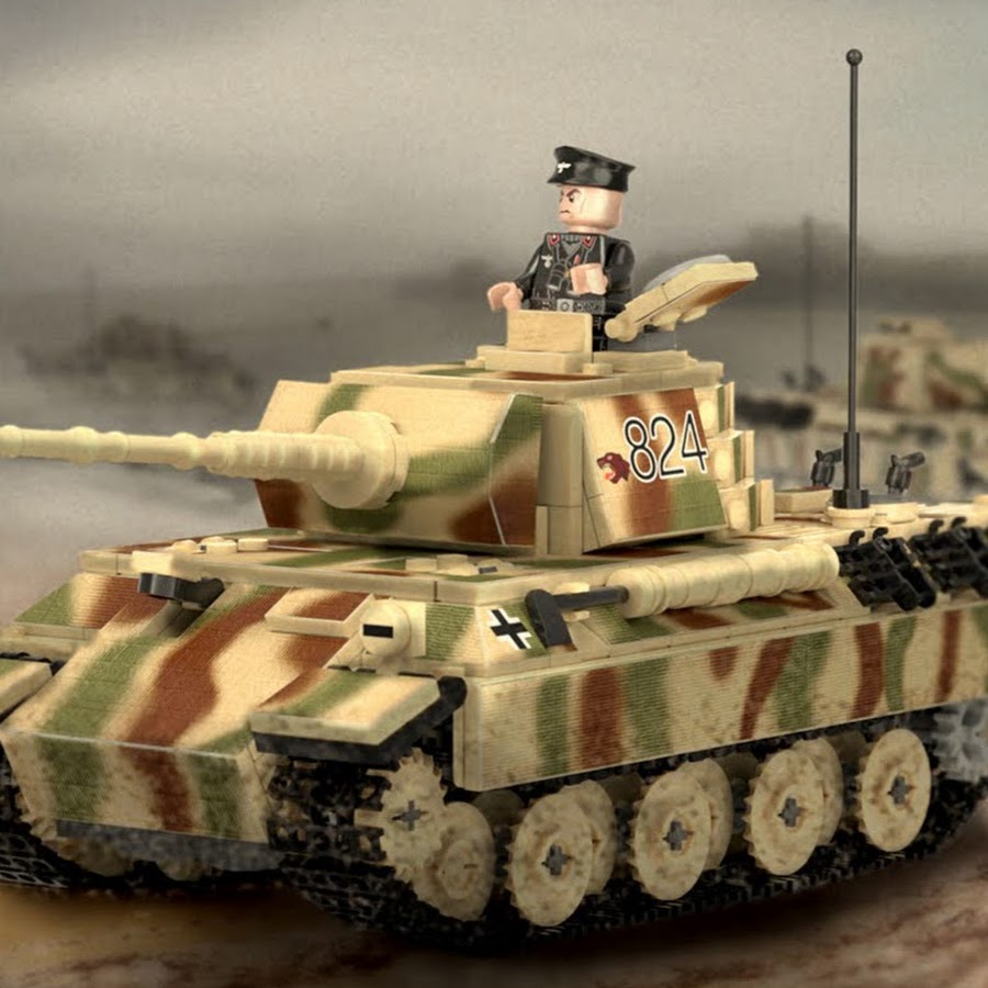 Лего танк пантера инструкция