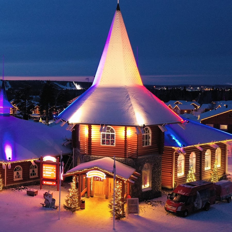 Christmas House Santa - YouTube