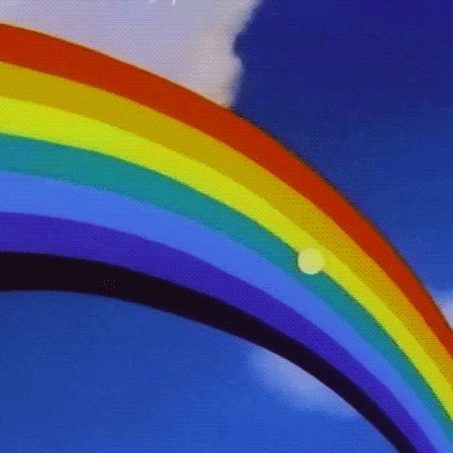 Картинка радуга гиф
