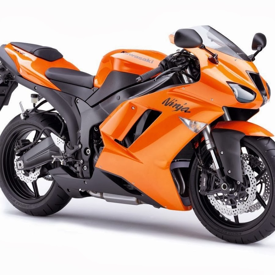 Kawasaki zx6r 2007 Orange