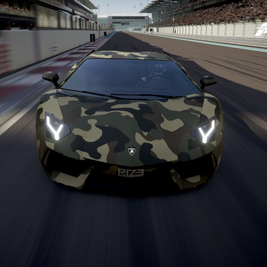 Lamborghini красный камуфляж