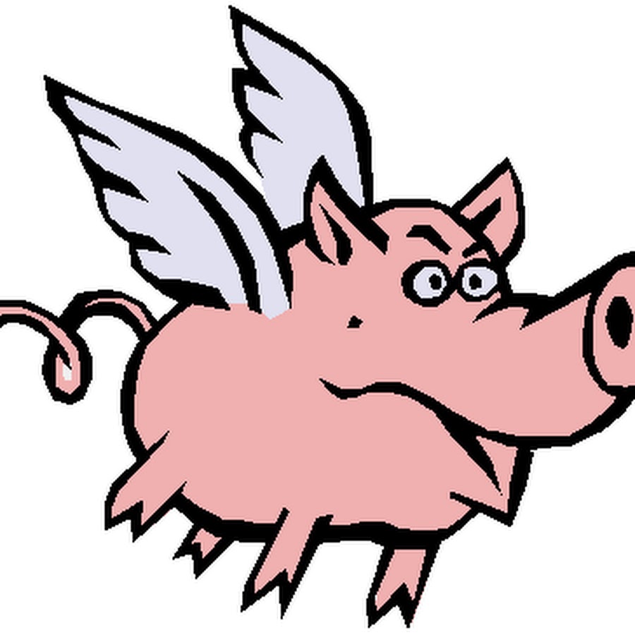 Летающие свинки картинки. Летающая свинья. Свинка с крыльями. Свинья с крылышками. Поросенок мультяшный.