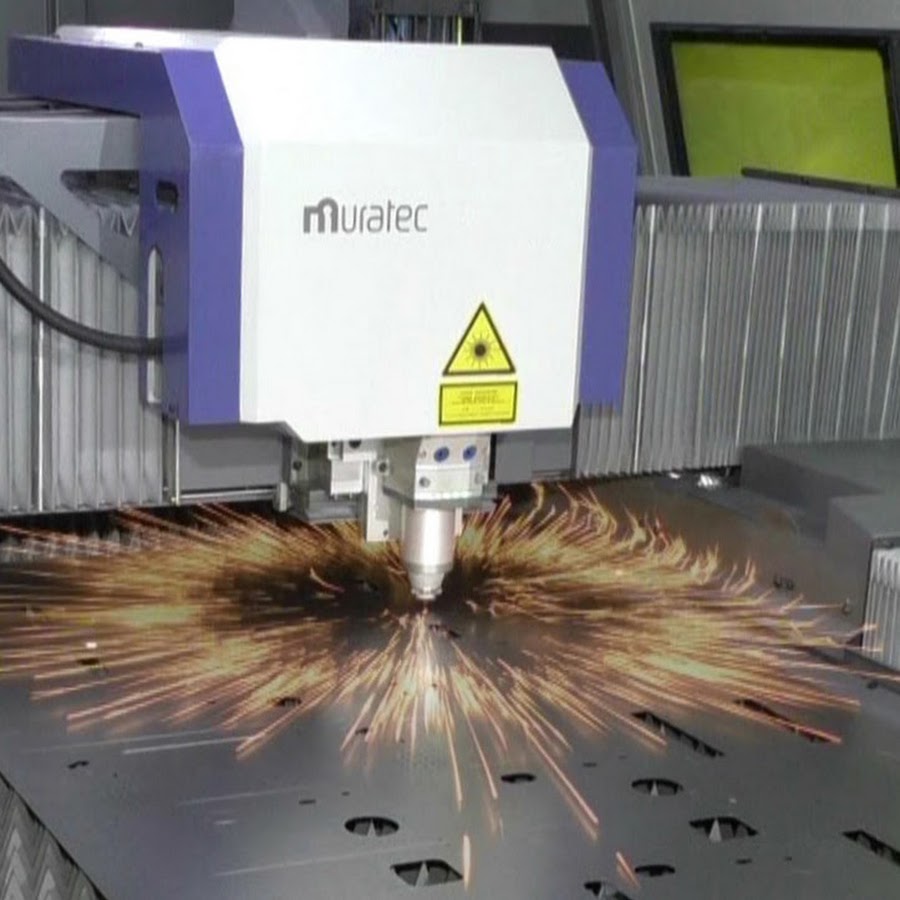 Muratec Sheet Metal Machinery ムラテック・村田機械の板金加工機 - YouTube