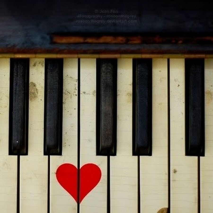 Сердечко пианино