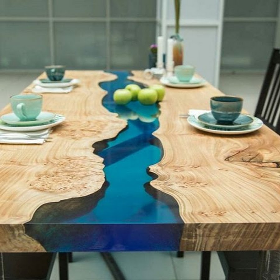 MESA DE RESINA PORCELANATO LIQUIDO & DECORAÇÃO YouTube