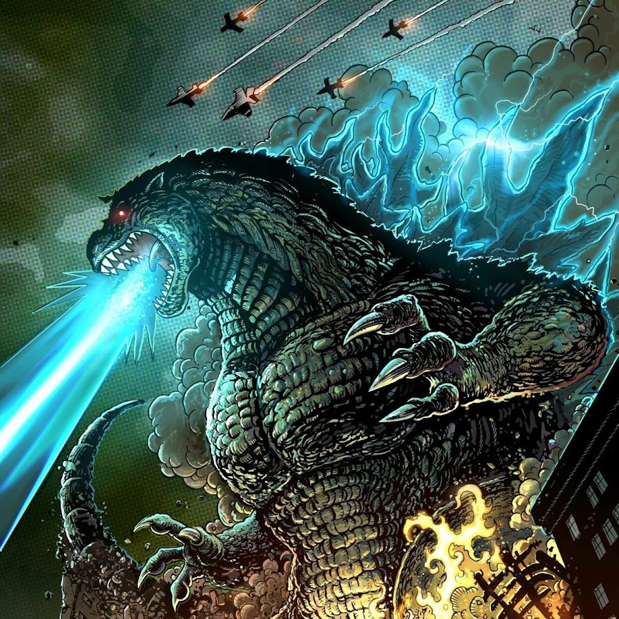 Ghost Godzilla thunder bolt - YouTube