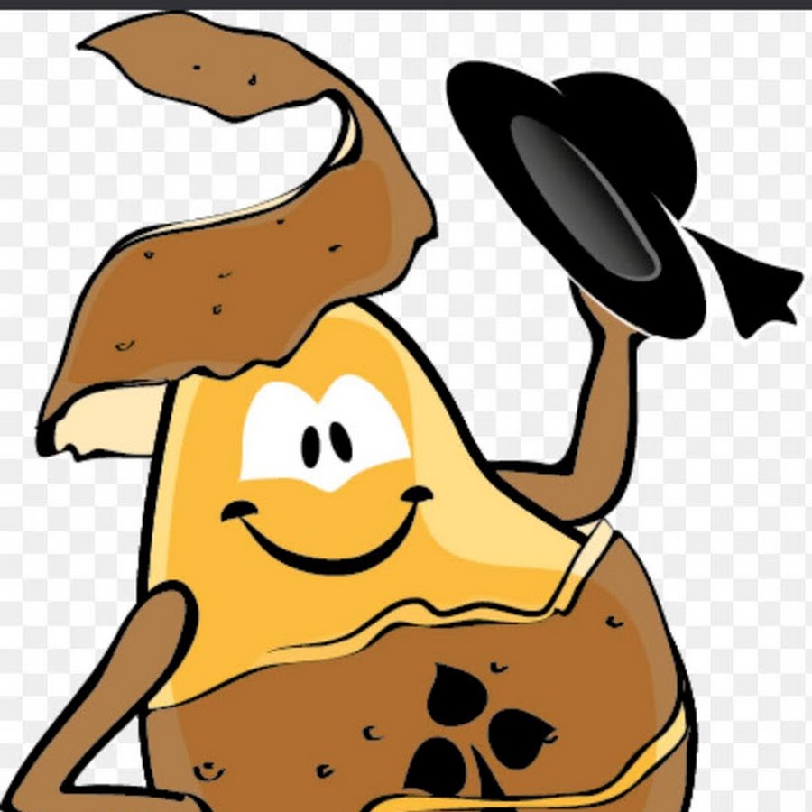 Картошка мультяшная картинка