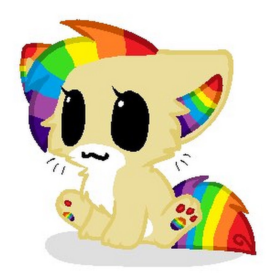 радужные котята. радужная кошка. радужные игрушки. радужные рисунки. кошка на радуге.