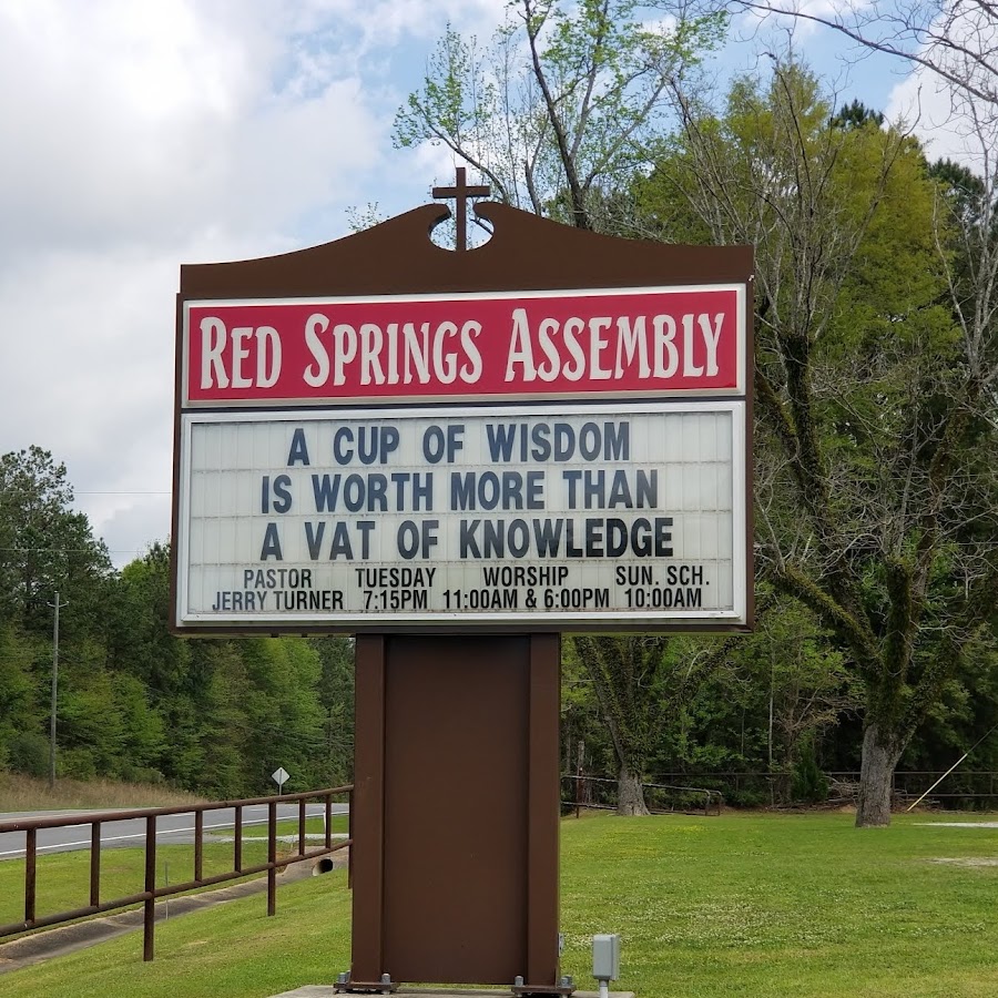 Red Springs Assembly YouTube