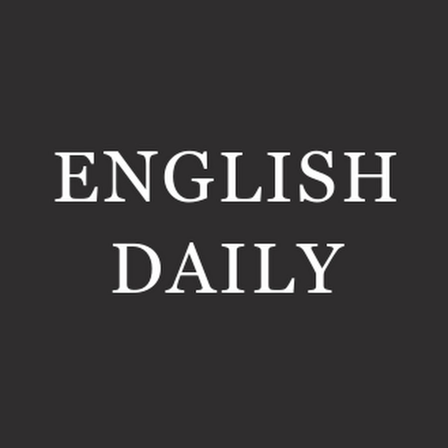 English Daily - YouTube