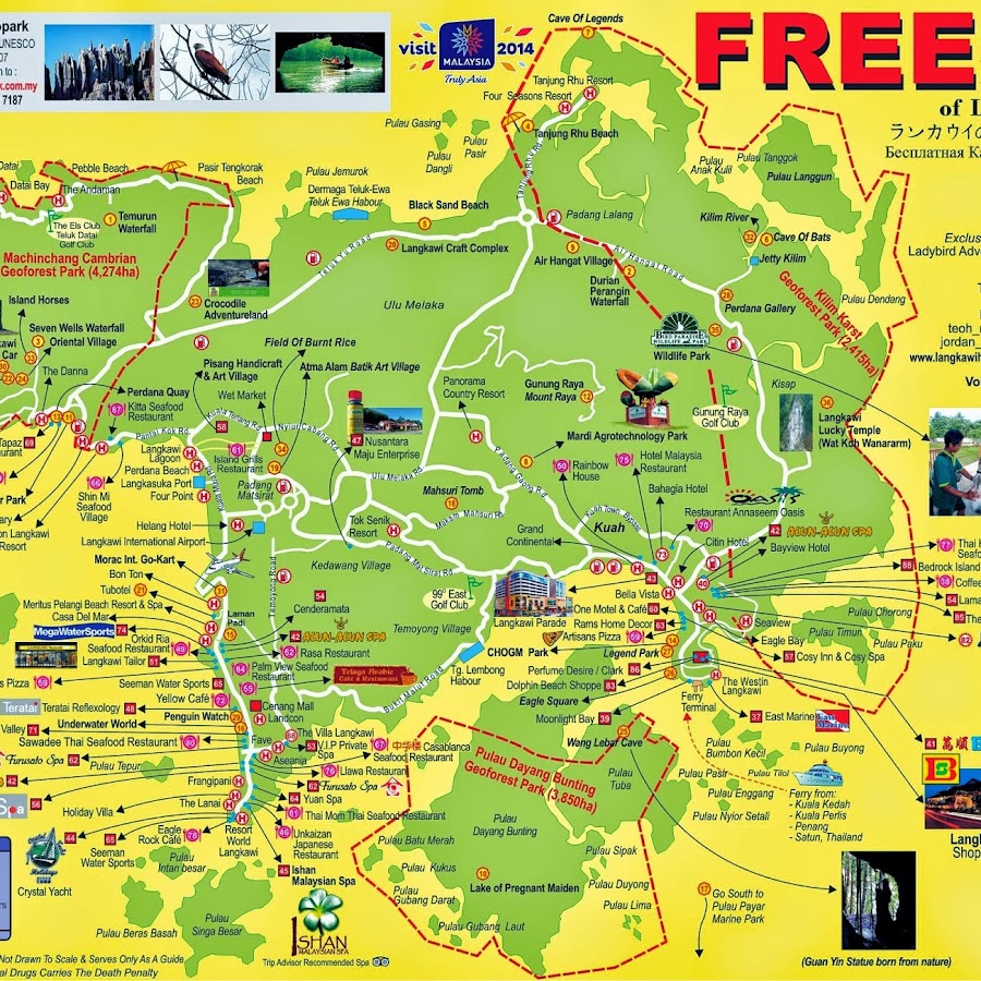 Карта куала лумпур с достопримечательностями