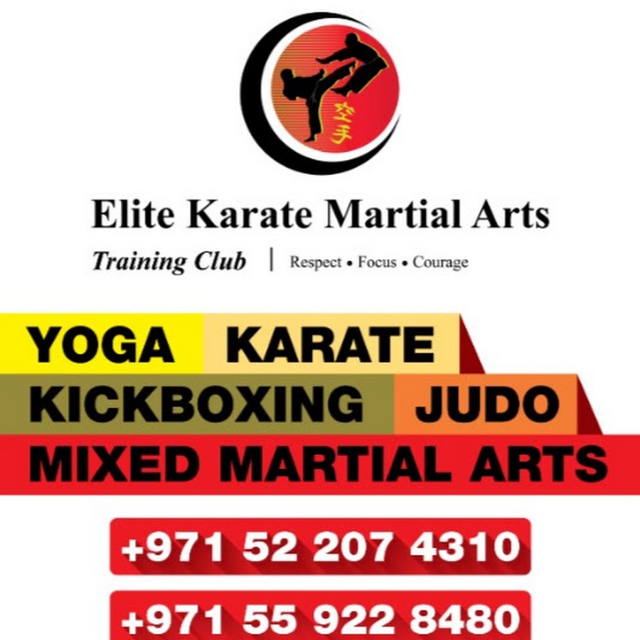 Elite karate martial arts training club Dubai OFC YouTube