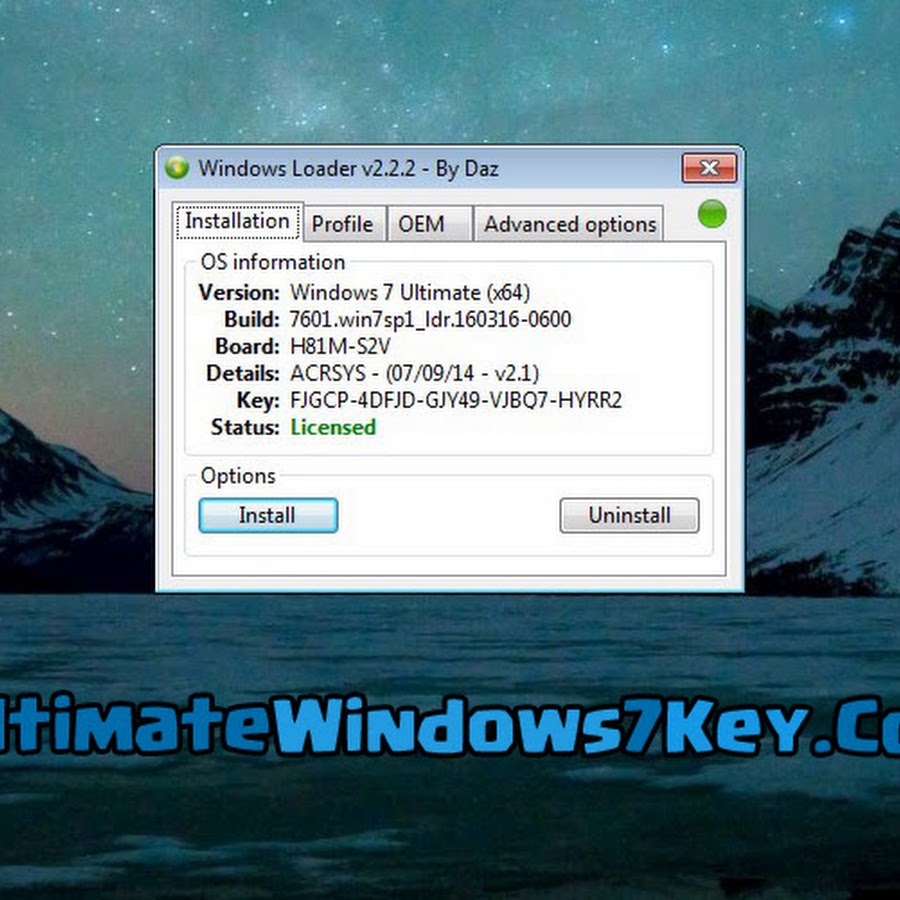 Активатор windows loader 2. 2. Windows 7 loader. 2. Активатор windows loader 2.