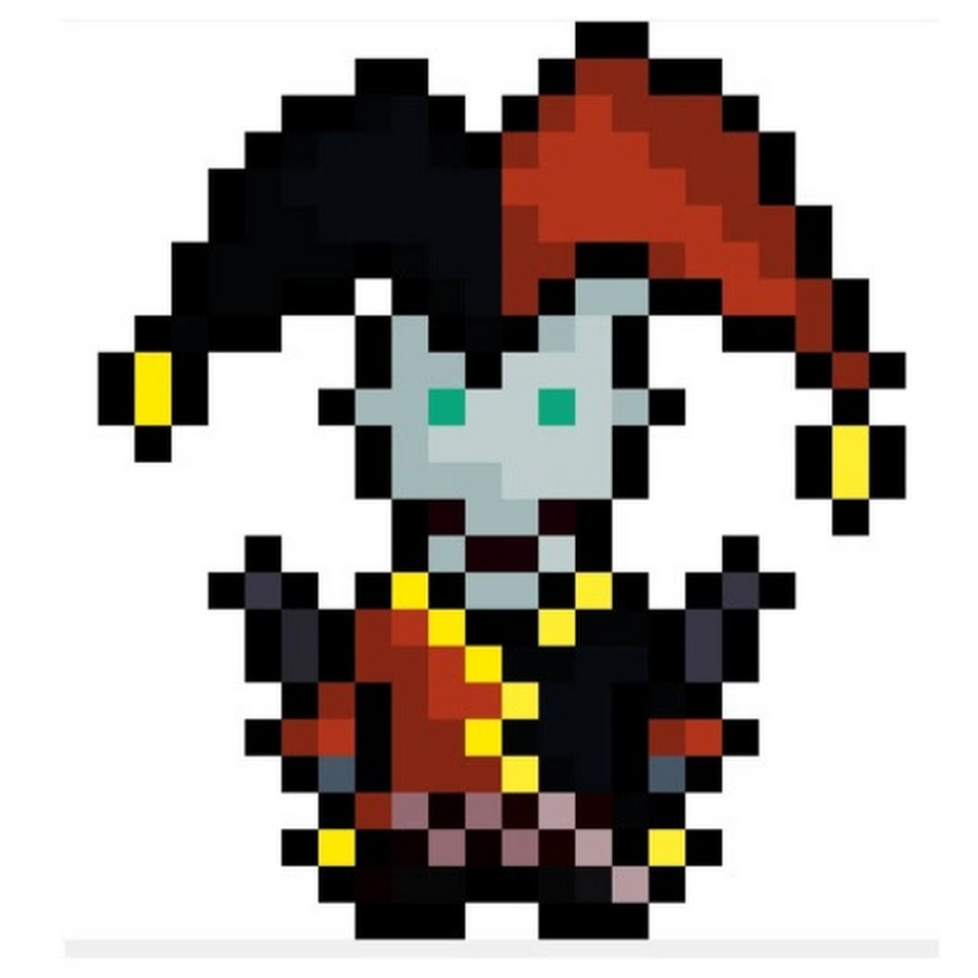 Рисунки по клеточкам король и шут