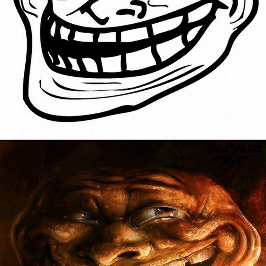 Картинки троллфейс страшные