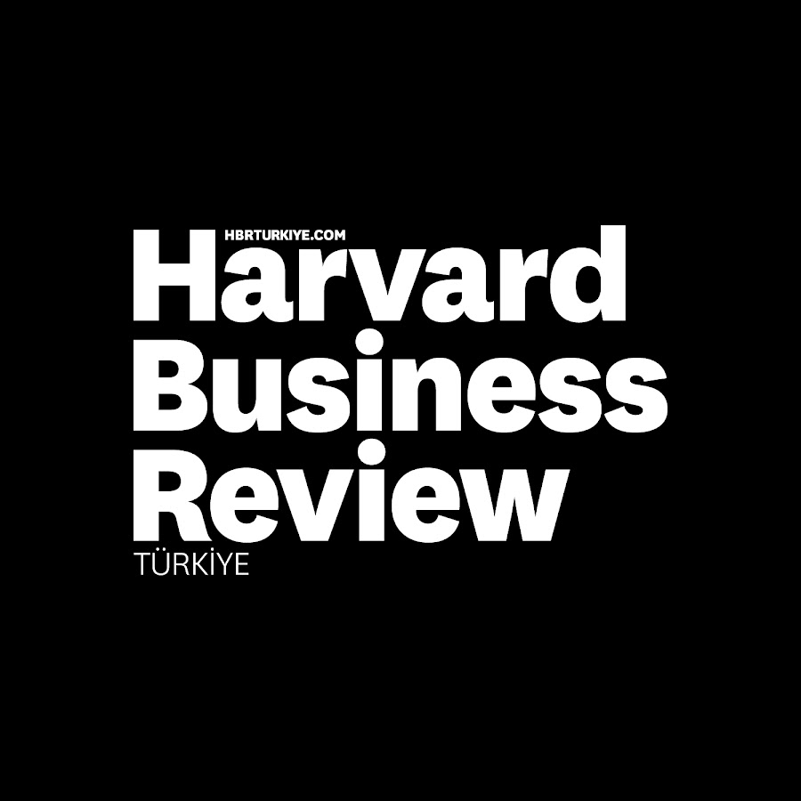 Harvard Business Review Türkiye YouTube