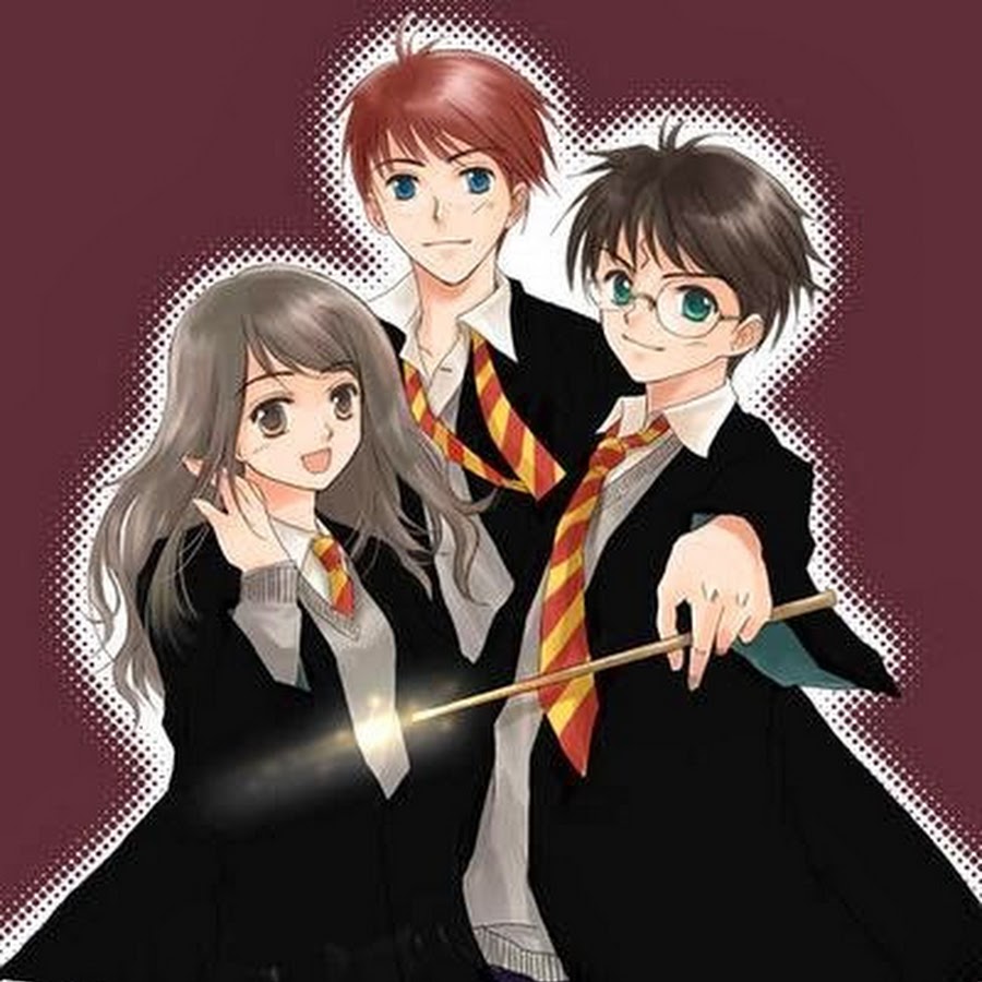 Как рисовать гарри поттера в стиле аниме