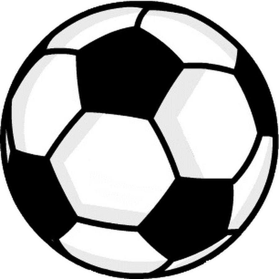 Футбольный мяч картинка для печати