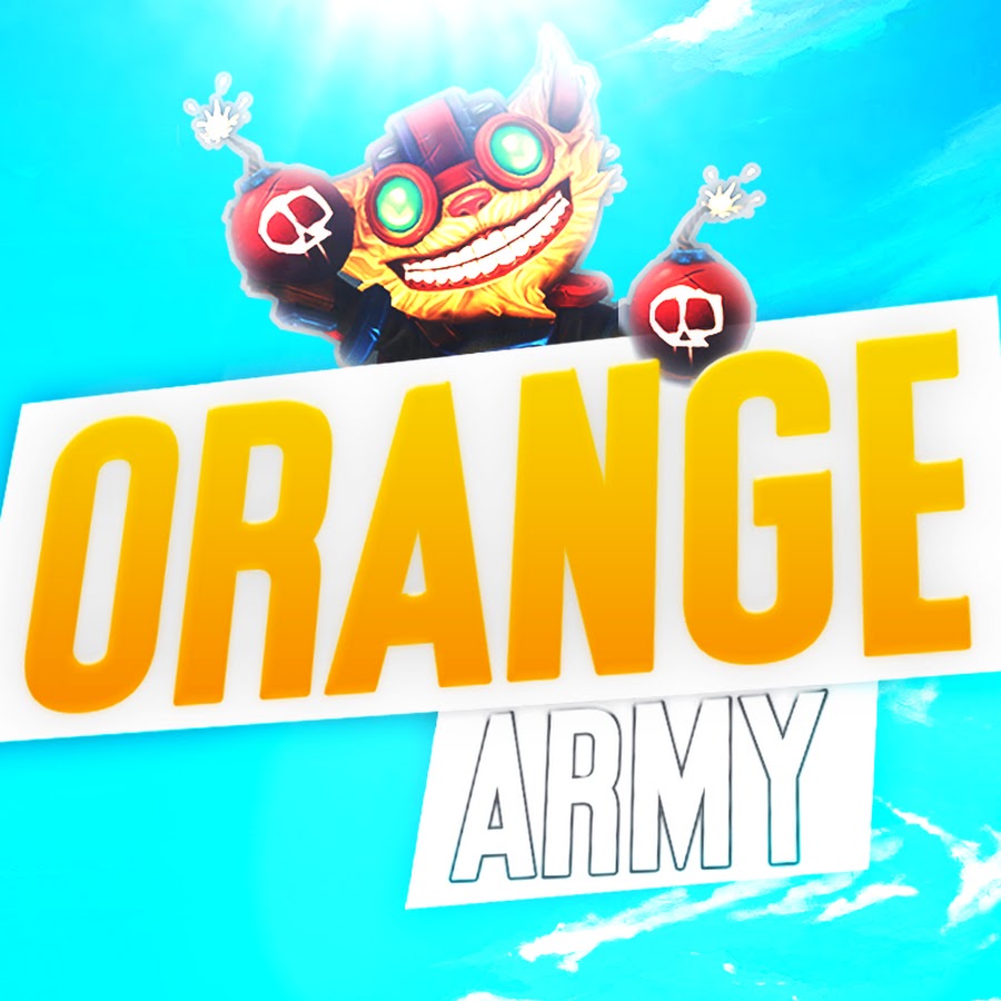 orange army pants