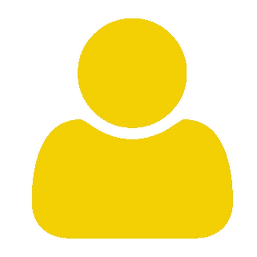 Желтый человечек картинка для детей