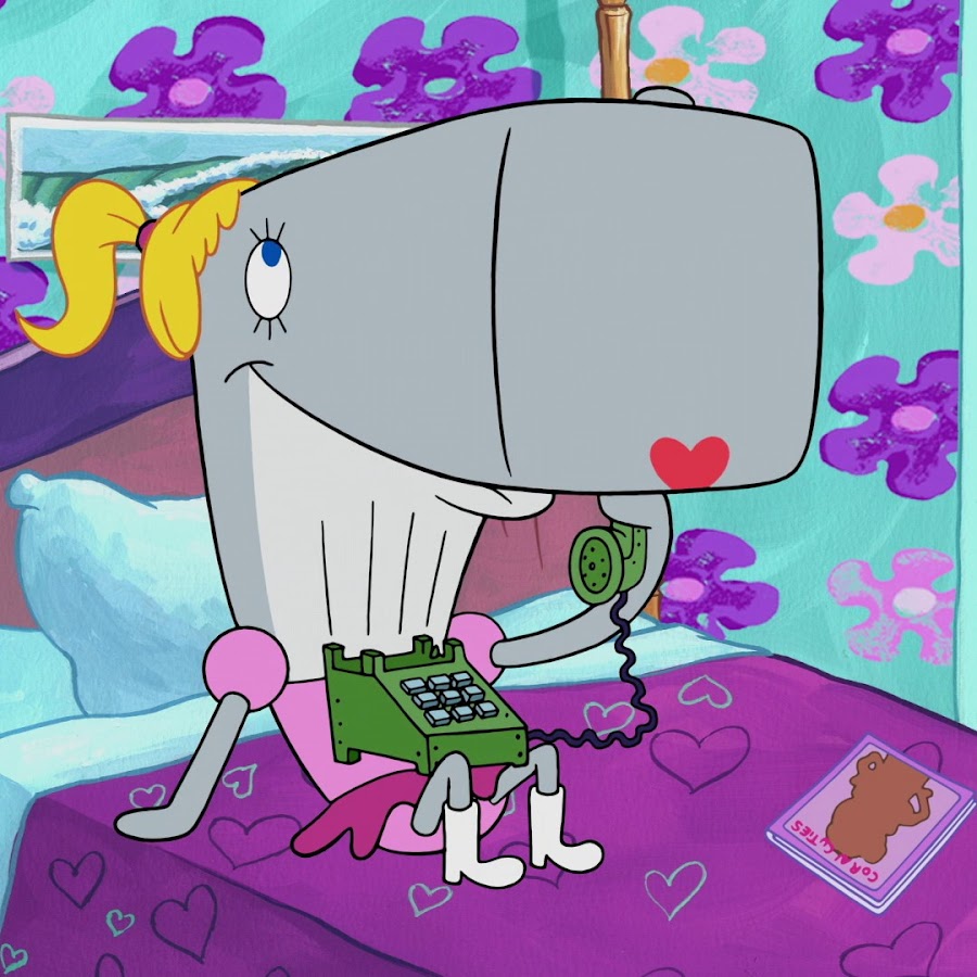 Как нарисовать перл из губки боба