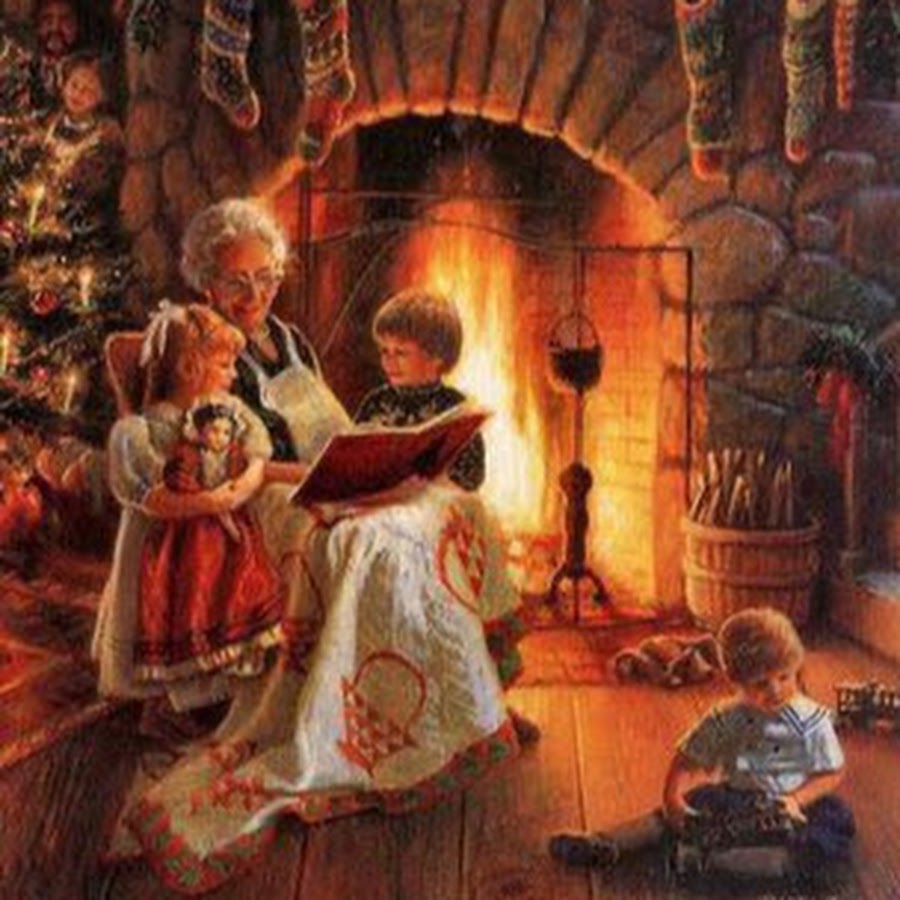 У камелька Чайковский