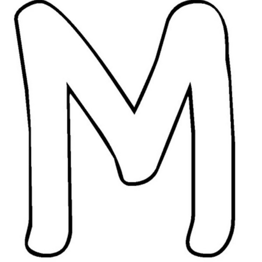 Картинки букв для срисовки