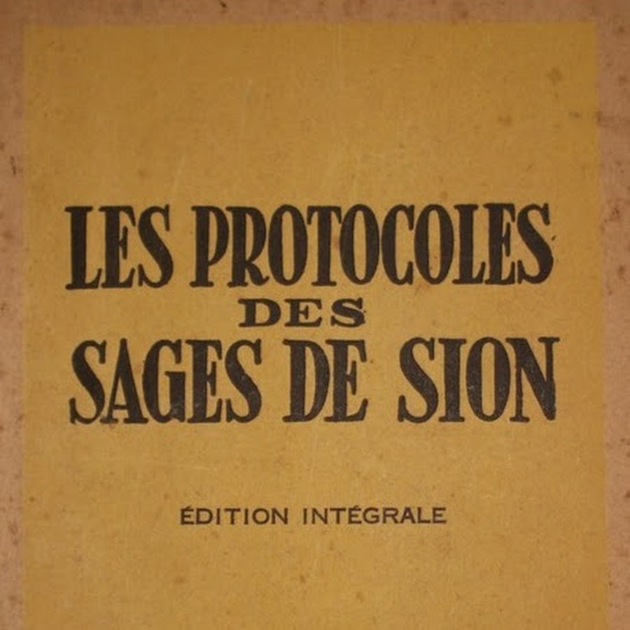 Le Protocole Des Sages De Sion Amazon