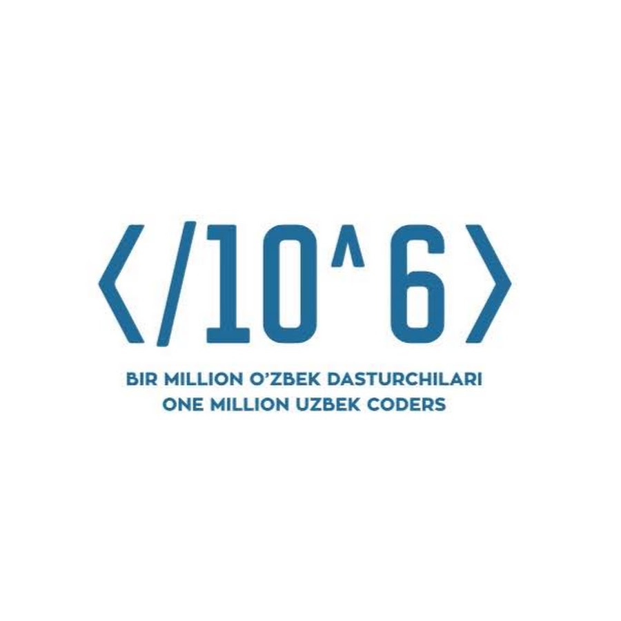 1 million dasturchi. Uzbek Coders. 1 Million Uzbek Coders. Uzbek codes.