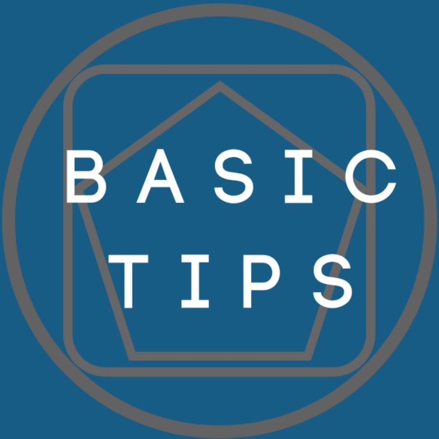 Basic Tips - YouTube