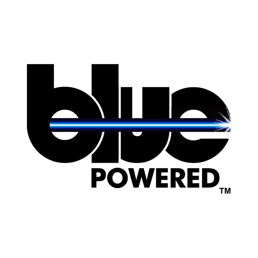 Blue Powered YouTube