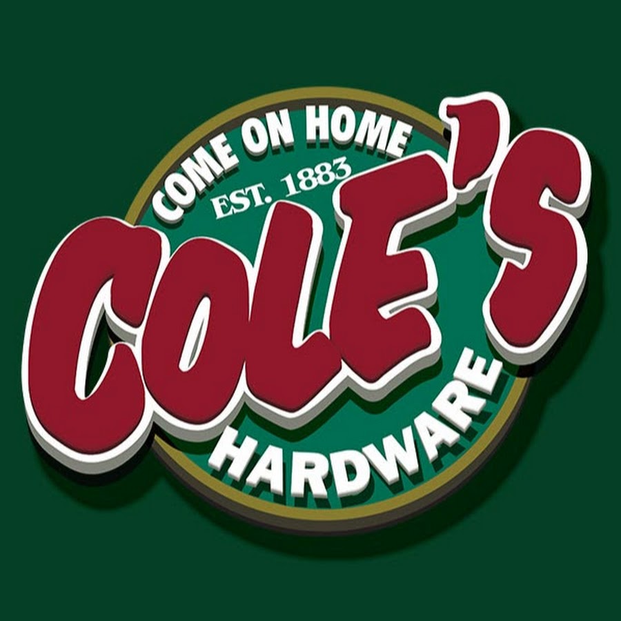 Cole's Hardware YouTube