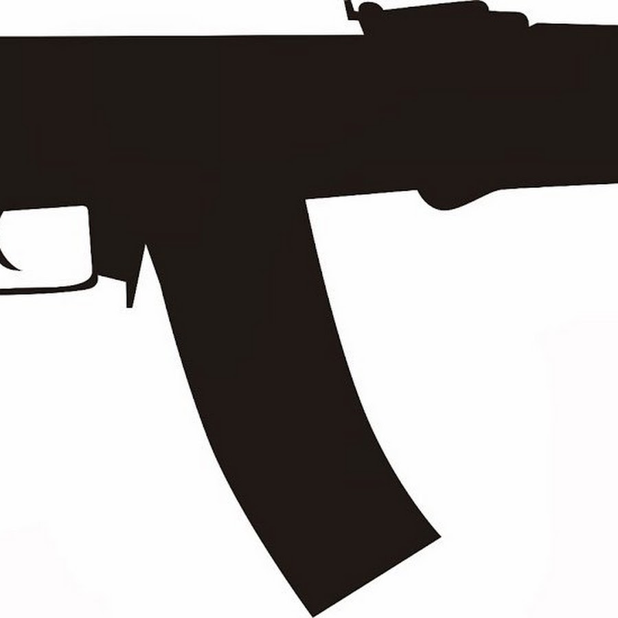 Векторный рисунок автомат калашникова