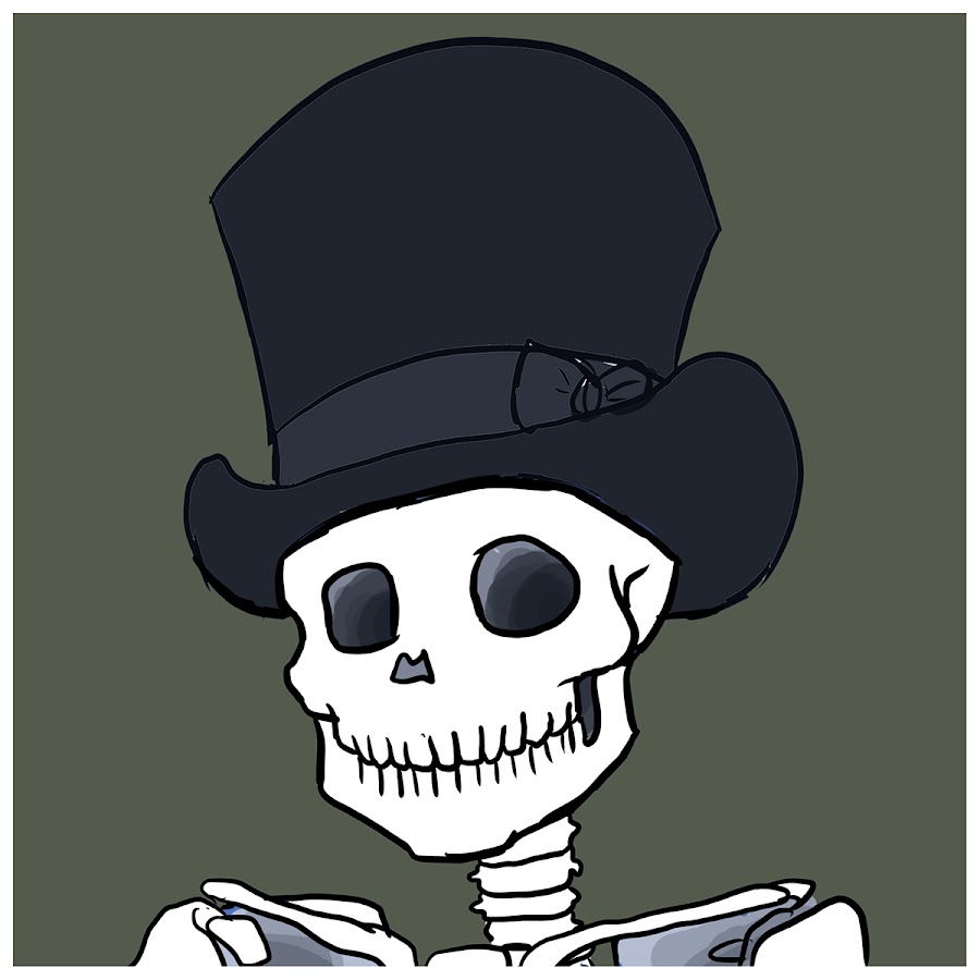 Top Hat Skeleton YouTube