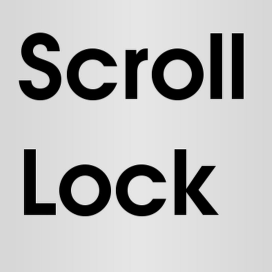 Где находится кнопка scroll lock