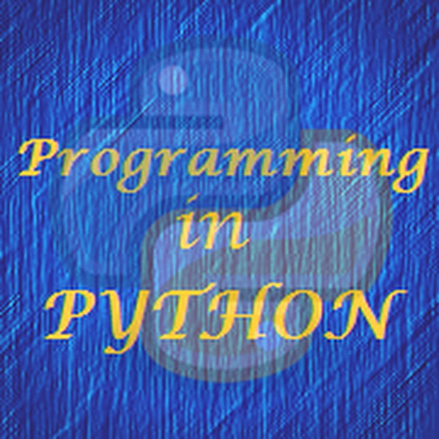 Programming in Python - YouTube