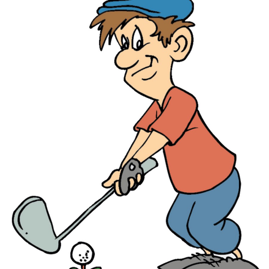 Гольф рисунок для детей